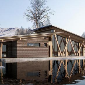 现代公共驿站建筑